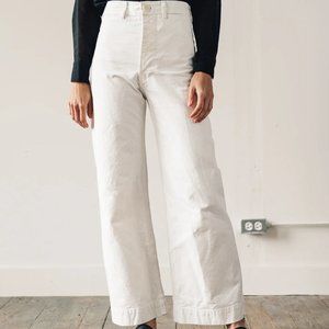 Jesse Kamm Sailor Pants in Bone XS
